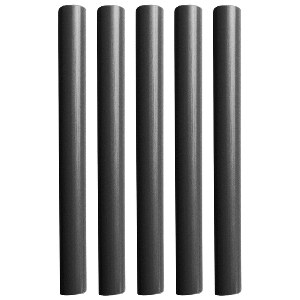 PACER BEHS3/8-12BK-5 BATTERY CABLE HEAT SHRINK 5 PK BLK