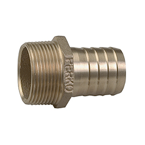 PERKO 0076DP6PLB 1IN PIPE X 1IN HOSE ADAPTER BRONZE