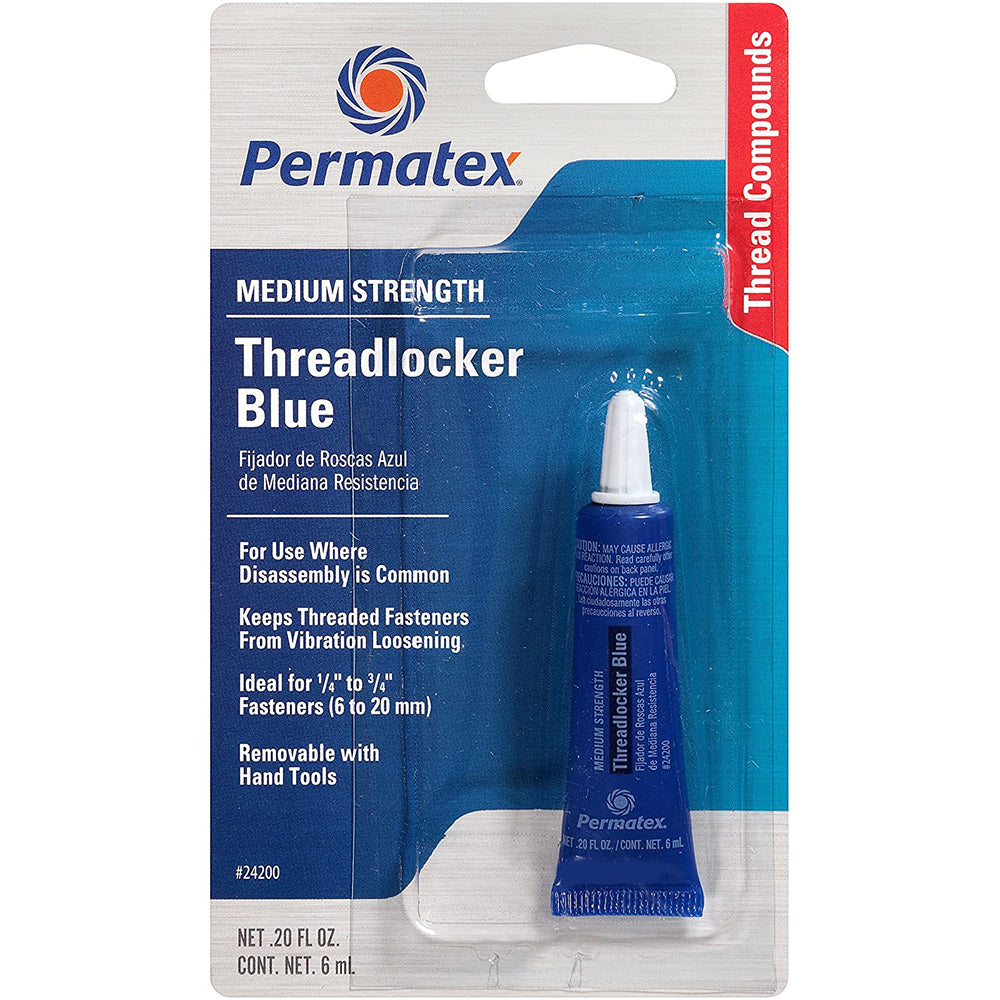 PERMATEX 24200 BLUE THREADLOCKER 6ML