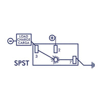 SIERRA RK19450 ILLUMINATED ROCKER SWITCH (ON)/OFF