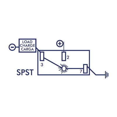 SIERRA RK19700 LED ROCKER SWITCH OFF/ON