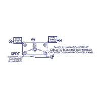 SIERRA RK40390 ROCKER SWITCH ON/OFF/(ON)