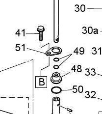 TOHATSU 369-66033-0  SHIFT ROD STOPPER
