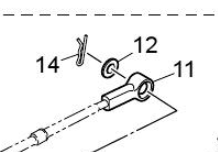 TOHATSU 951603-0800 SNAP PIN