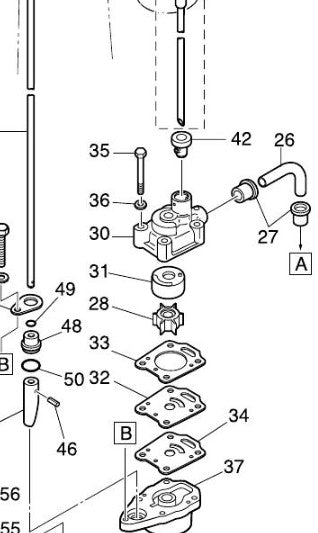 TOHATSU 369-65016-0 UPPER HOUSING