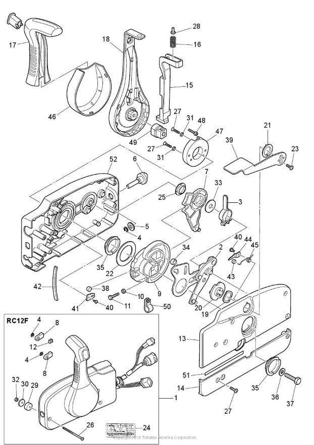 TOHATSU 3A3-84421-0 ROLLER