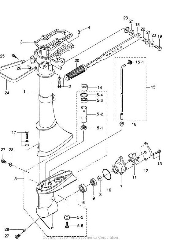 TOHATSU 9601-0-6001 BEARING