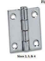 PERKO 1293DP3CHR BUTT HINGES