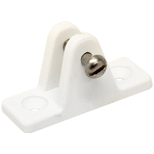 SEADOG 273231-1 WHITE NYLON ANGLED DECK HINGE