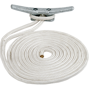 SEADOG 302119035WH-1  DOUBLE BRAIDED NYLON 3/4" X 35'