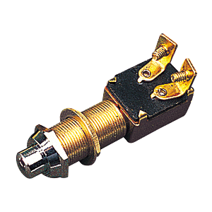 SEADOG 420420-1 BRASS PUSH BUTTON SWITCH