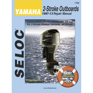 SELOC SERVICE MANUAL 1703 - YAMAHA OUTBOARD - 2 STROKE - 1997-2013