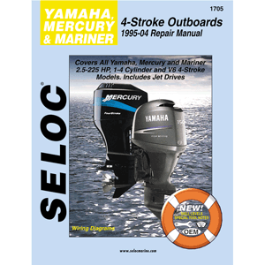 SELOC MARINE 1705 SERVICE MANUAL - YAMAHA/MERCURY/MARINER - 4 STROKE - 1995-04