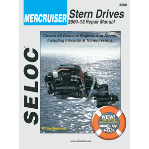 SELOC MARINE 3208 SERVICE MANUAL - MERCRUISER STERN DRIVE - 2001-2013