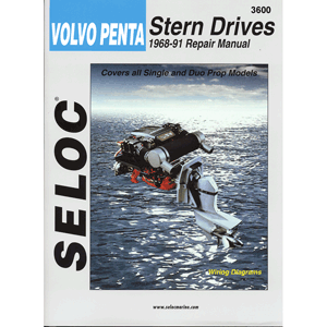 SELOC MARINE 3600 SERVICE MANUAL - VOLVO/PENTA - 1968-91