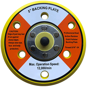 SHD-3130 SHURHOLD REPLACEMENT  BACKING PLATE  5" DUAL
