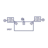 SIERRA TG22020 TOGGLE SWITCH (ON)/OFF/(ON)