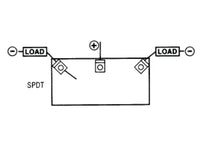 SIERRA TG40050-1 TOGGLE SWITCH (ON)/OFF/(ON) SPDT