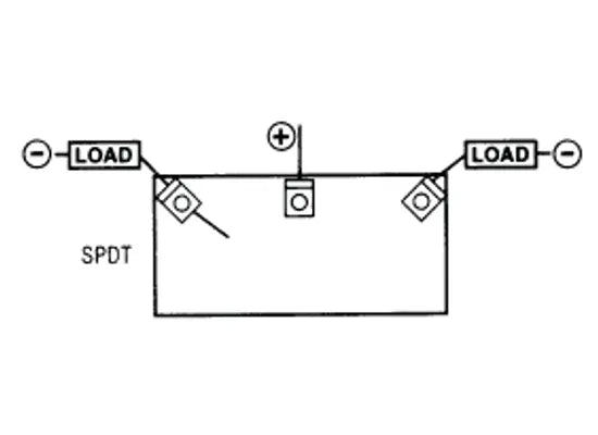 SIERRA TG40050-1 TOGGLE SWITCH (ON)/OFF/(ON) SPDT