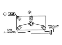 SIERRA TG40300 TIP LIT TOGGLE SWITCH ON/OFF