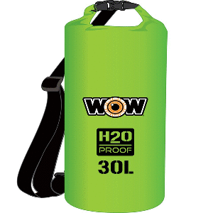 WOW-18-5090G 30L GREEN DRYBAG