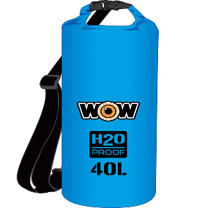 WOW-18-5100B 40 LITER BLUE WATERPROOF DRY BAG