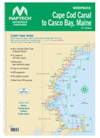 MAPTECH WPB0245-01 WP CHART BOOK CAPE COD TO CASCO BAY