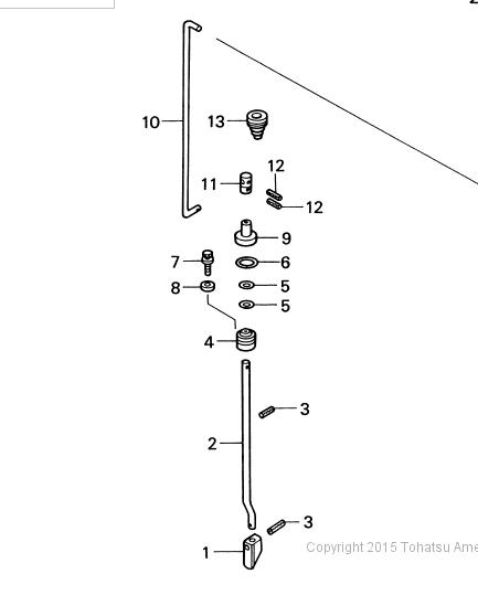 TOHATSU 3C8-66011-0 CLUTCH CAM