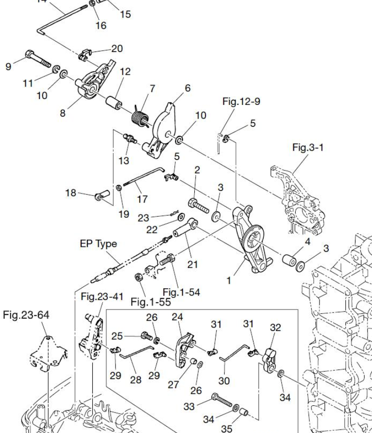 TOHATSU 3B7-05243-0 BALL JOINT