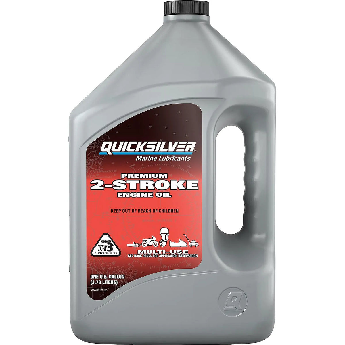 MERCURY 92-8M0229791 OIL 2 STROKE PREM GAL