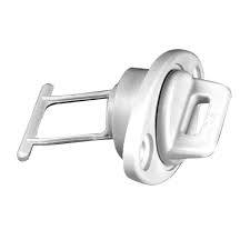 Beckson DP10-W Screw Type 1" Drain Plug With Gasket, WHITE