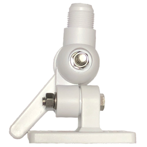 206B ANTENNA RATCHET MOUNT WHITE MOLDED POLY