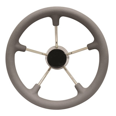 MARPAC 7-0693 13 1/2IN SS STEERING WHEEL GRAY FOAM