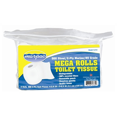 MARPAC 7-2731  MEGA ROLL TOILET PAPER