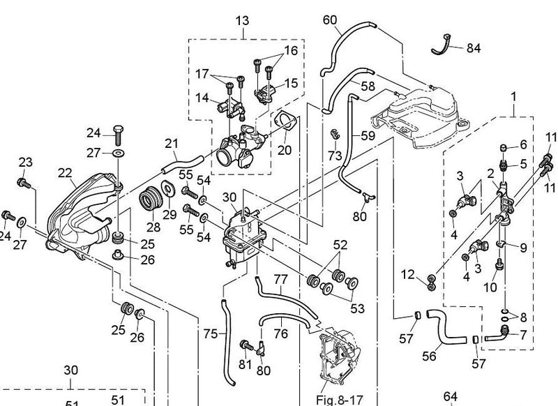 TOHATSU 3RS-10211-0 ISC VALVE   9.9E-20E