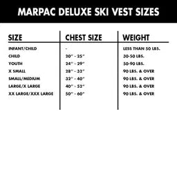 MARPAC 8-1236 SPORT VEST RED YOUTH