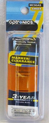 OPTRONICS MC90AS AMBER MARKER WATERPROOF