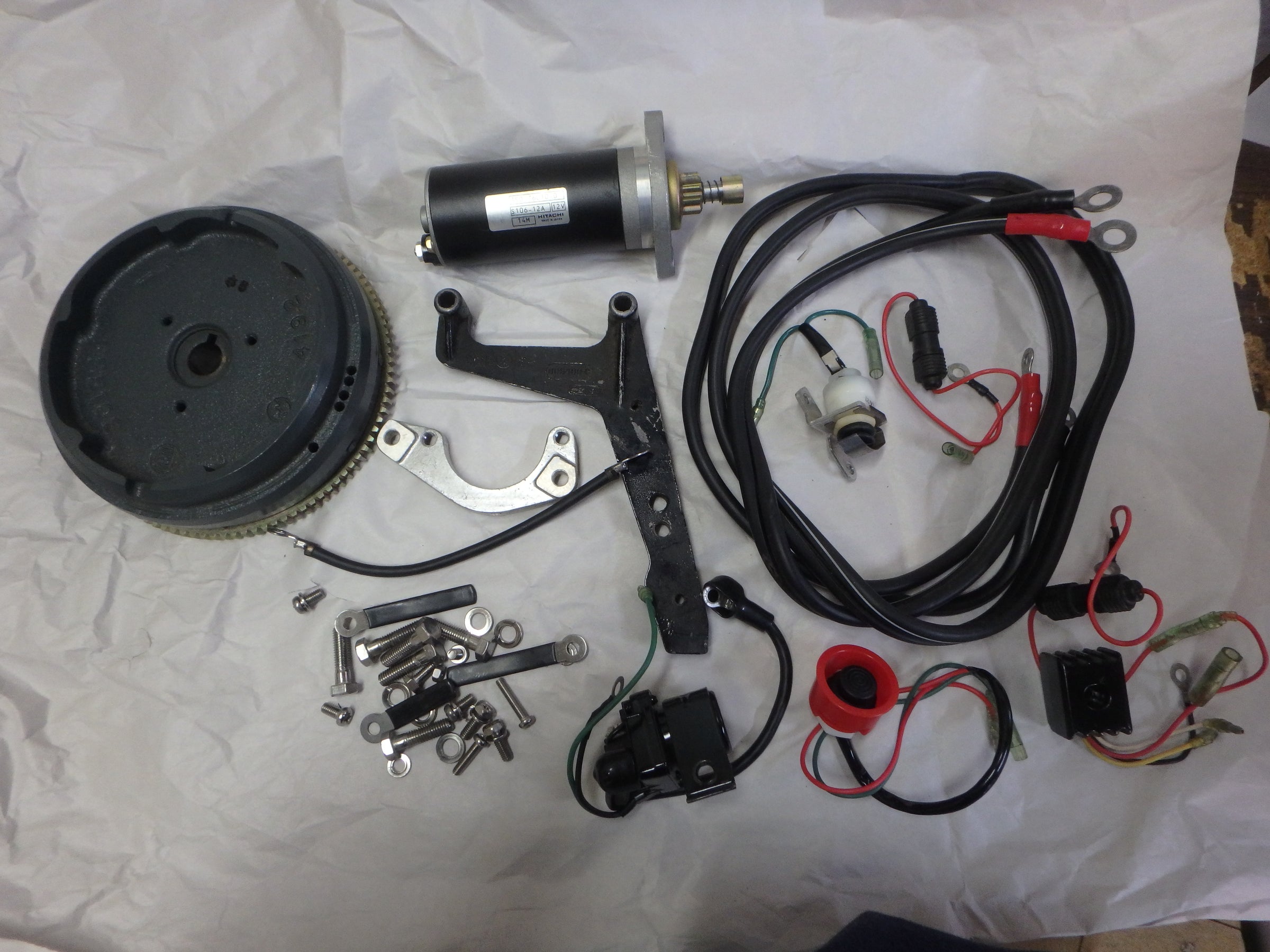 TOHATSU 3G2-76400-1 ELECTRIC START KIT (USED) FITS M9.9/15D2/18E2 2 STROKE MODELS