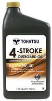 TOHATSU  332-82308-0 10W40 4 STROKE OIL QT